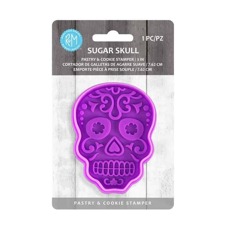 Dia De Los Muertos Skull Stamper Cutter