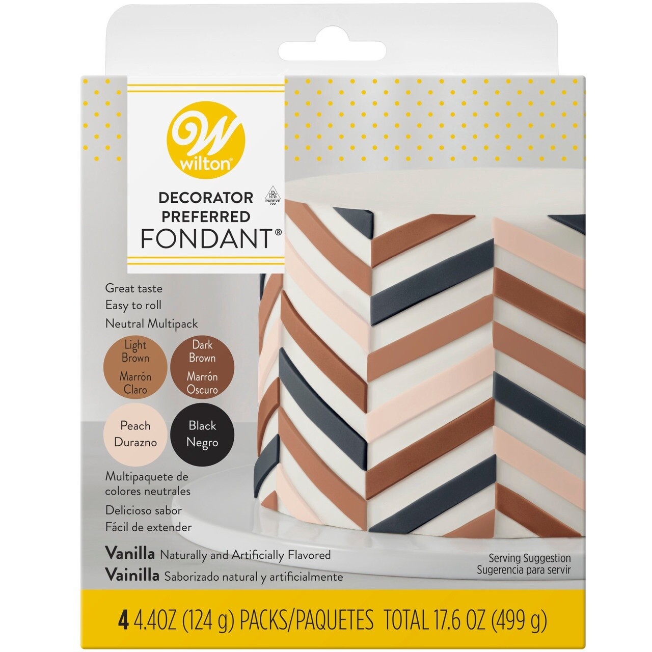 Natural Skin Tone Fondant Multipack