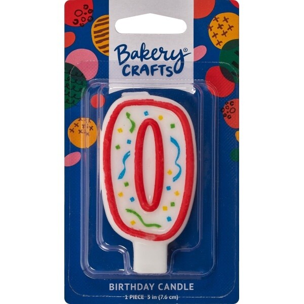 Party Red #0 Candle