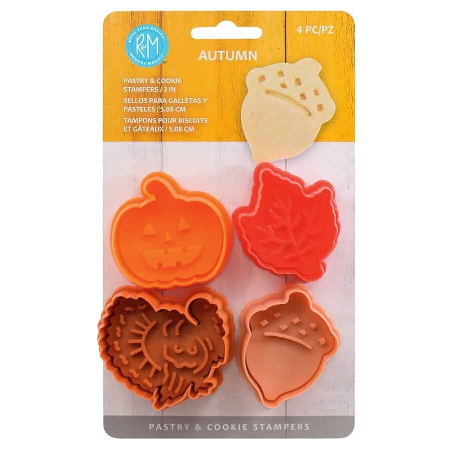 4 Pc. Autumn Stamper Cutters