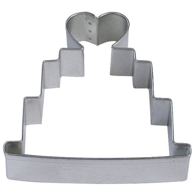 Tiered Cake /Heart 4" Cutter