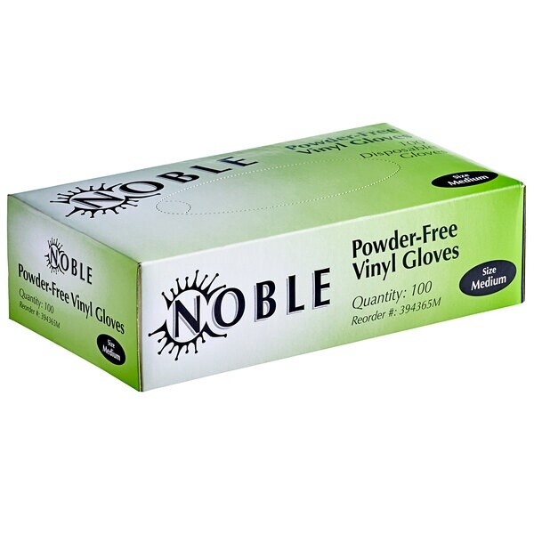 Med Vinyl Gloves/100