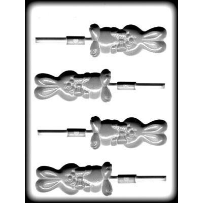 Rabbit w/Bowtie Sucker HC Mold