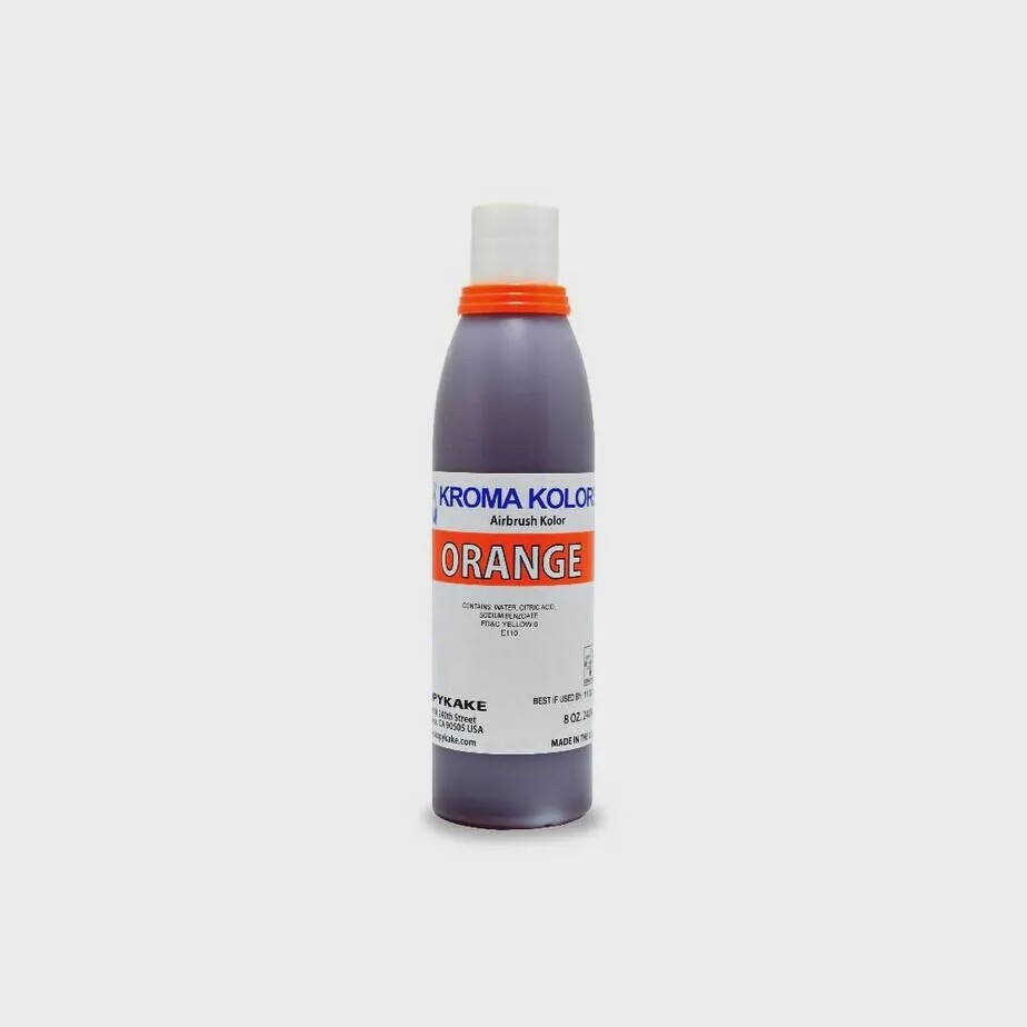 Orange 4oz Airbrush Color