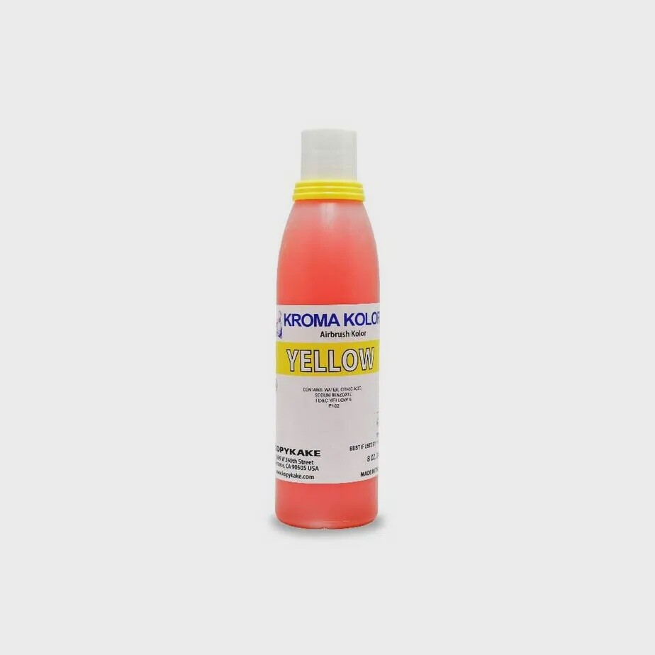 Yellow 4oz Airbrush Color