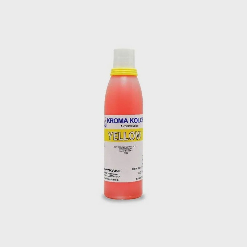 Yellow 4oz Airbrush Color