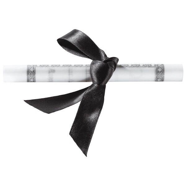Diploma w/Black Ribbon