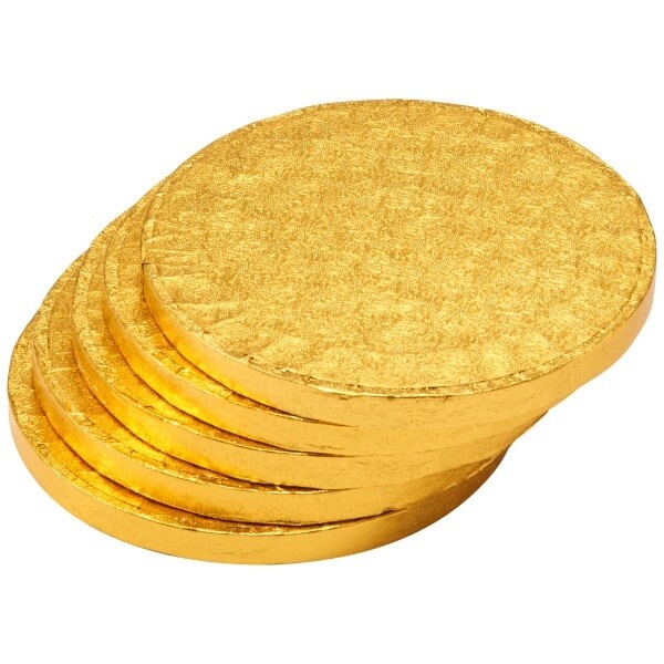 6&quot; Rnd Gold Drum Board