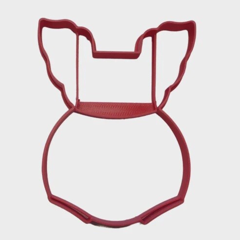 Girly Onesie Romper Cutter 3.5"