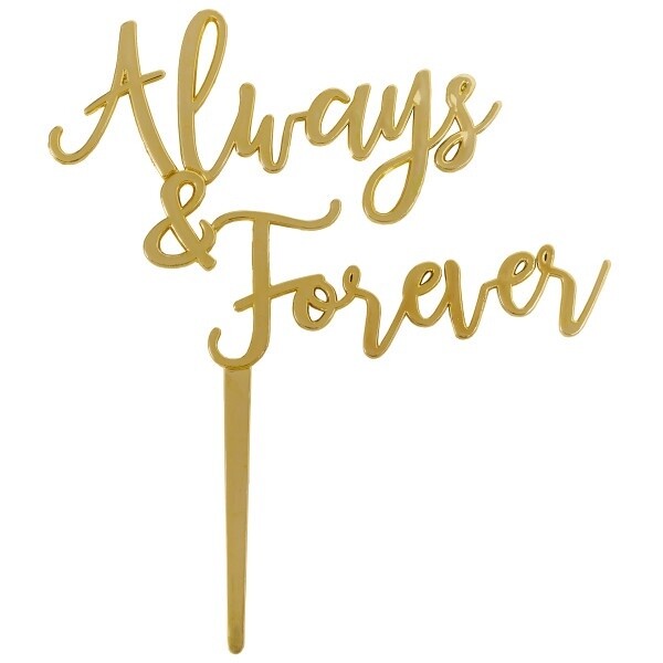 Always &amp; Forever Gold Pick