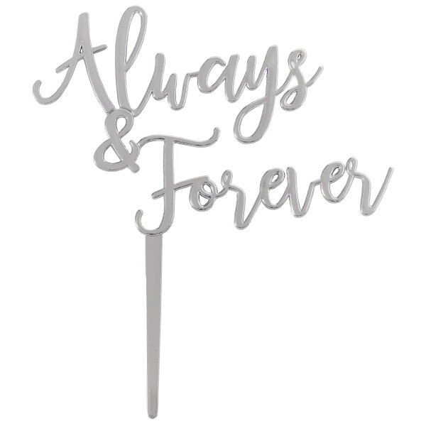 Always &amp; Forever Silver Pick