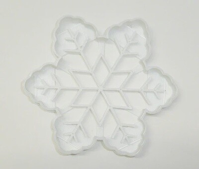 Snowflake 4" Detailed  Cutter