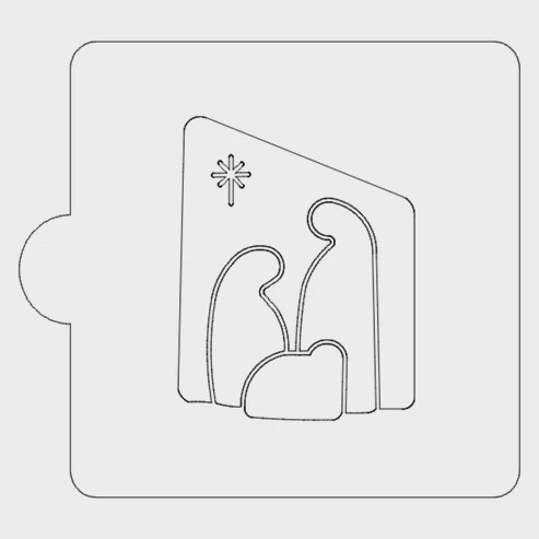 Nativity Stencil