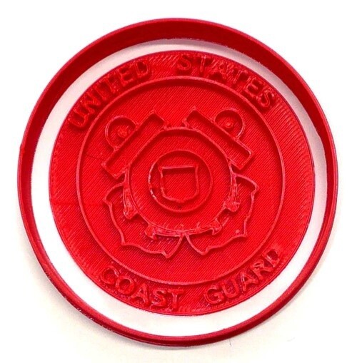 U.S. Coast Guard Cutter w/Stamp