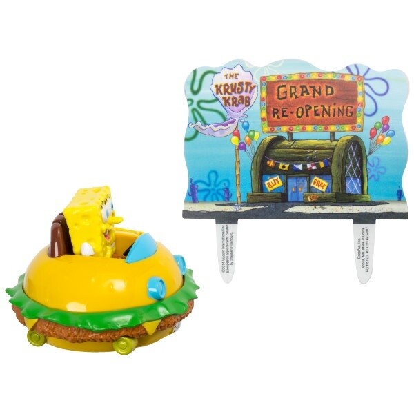 SpongeBob Krabby Patty DecoSet