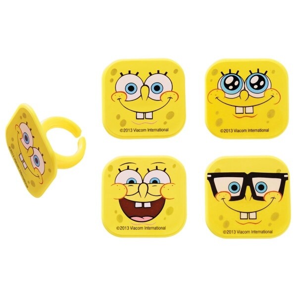 SpongeBob Mood Faces Rings/8