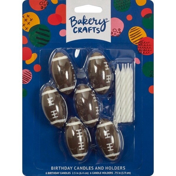 Football Candles Set