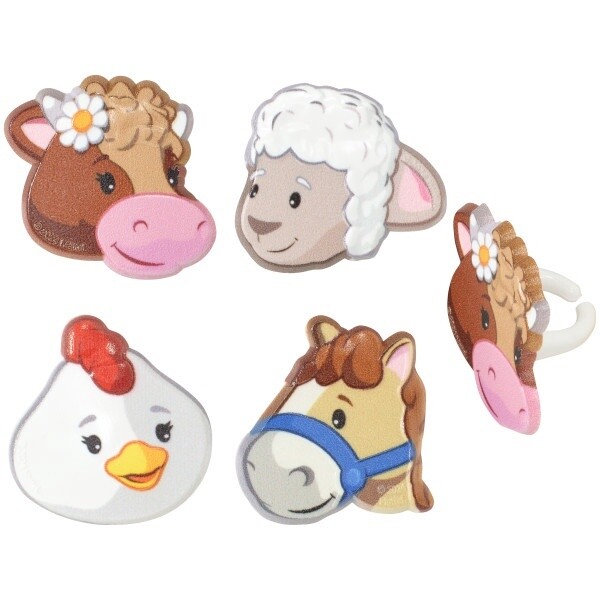 Farm Animal Friends Rings/8