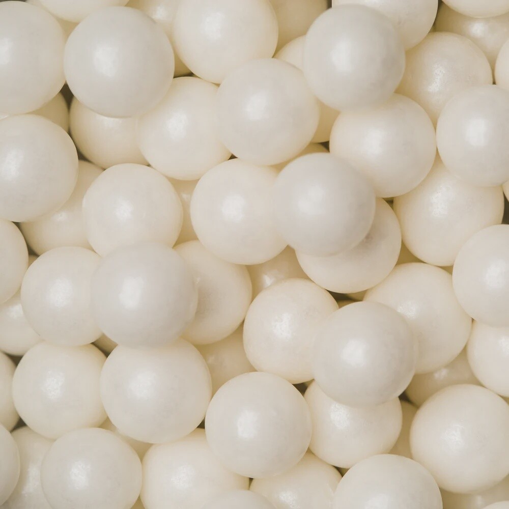 12mm White Pearls 3oz
