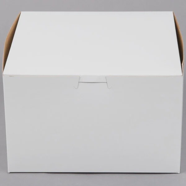 8x8x5 White Cake Box