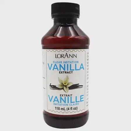 Clear Imitation Vanilla Extract 4oz