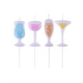 Cocktails Candle Set/4