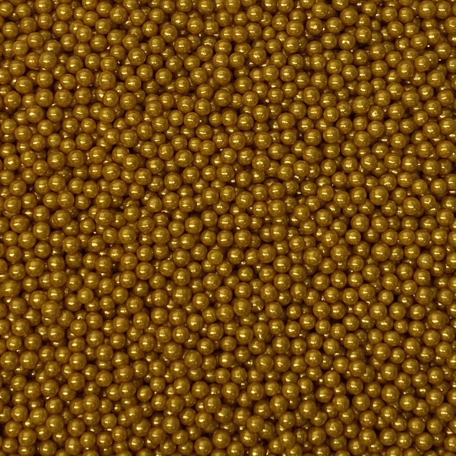 Gold 4mm Pearls