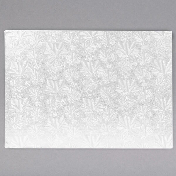 1/4 Sheet White Drum Board