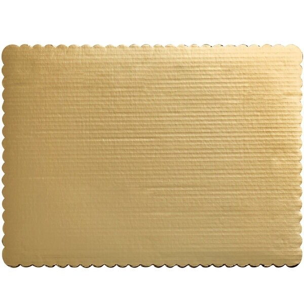 1/2 Sht Gold Scallop DW  Board