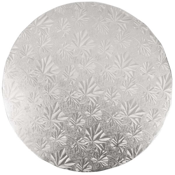 10&quot; Rnd Silver Drum Board