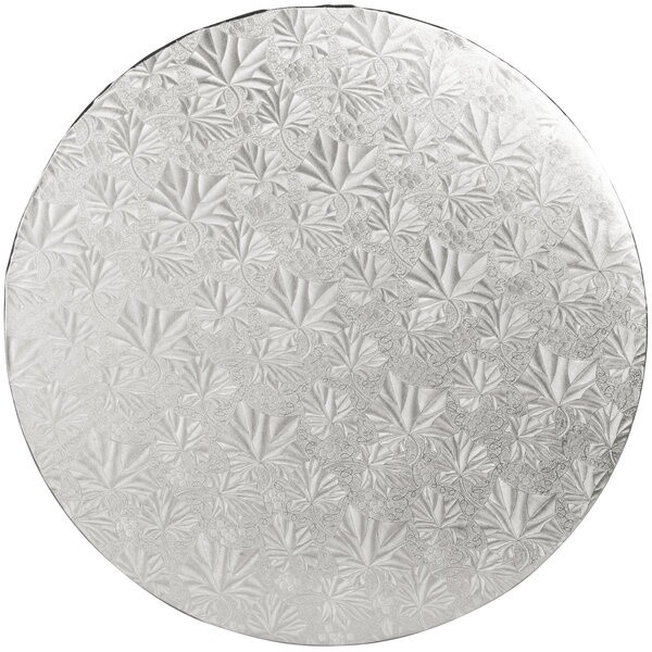 12&quot; Rnd Silver Drum Board