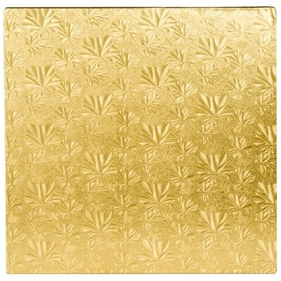 14" SQ Gold Drum Board