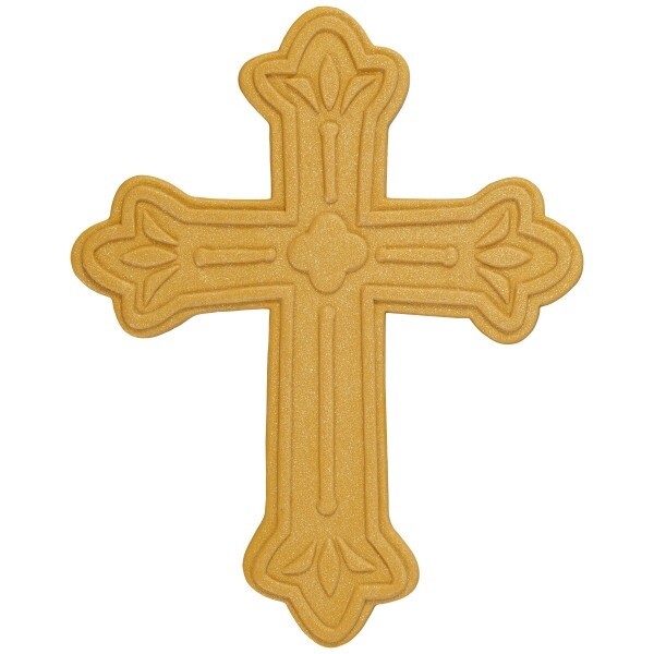 Gold GumPaste Cross
