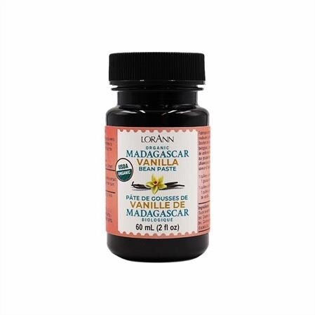 Organic Madagascar Vanilla Bean Paste 2oz