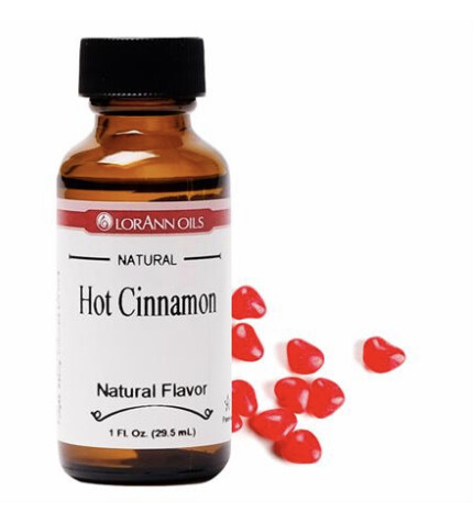 Red-Hot Cinnamon Flavor, Natural 1oz
