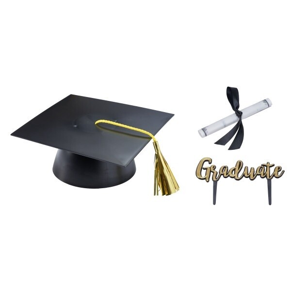 Mega Hat Graduate DecoSet