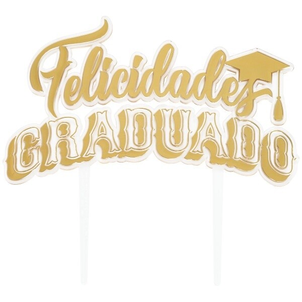Felicidades Graduado Topper
