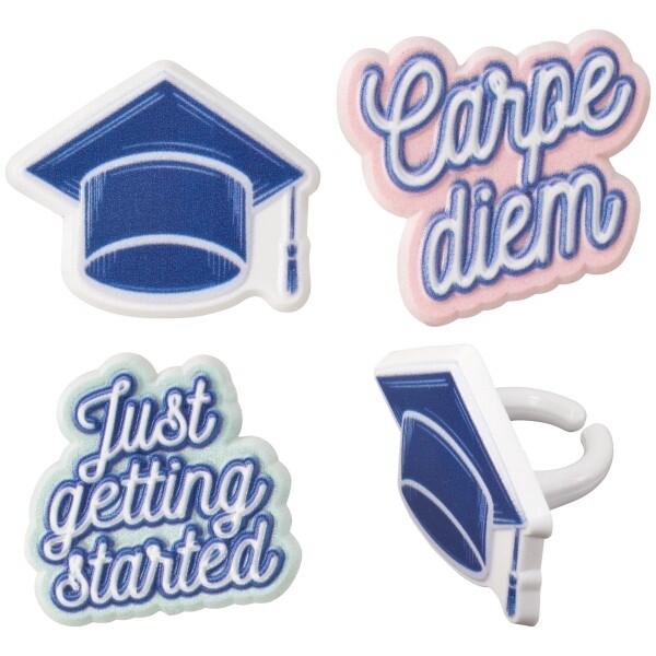 Carpe Diem Graduation Rings/12