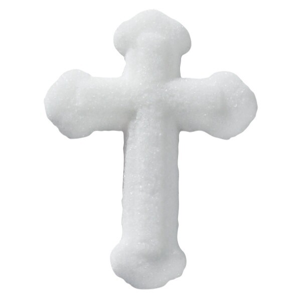 1" White Cross Sugars/6