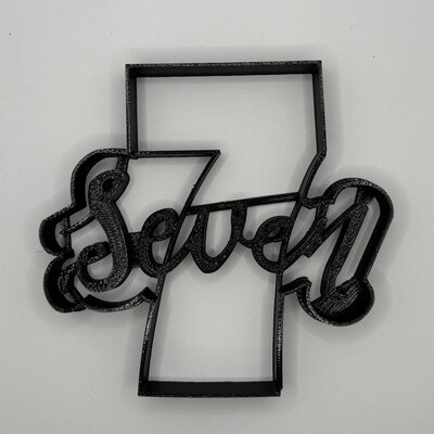 #7 with Word Detailed Cutter