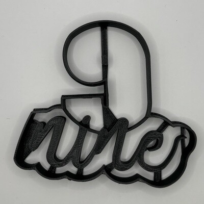 #9 with Word Detailed Cutter