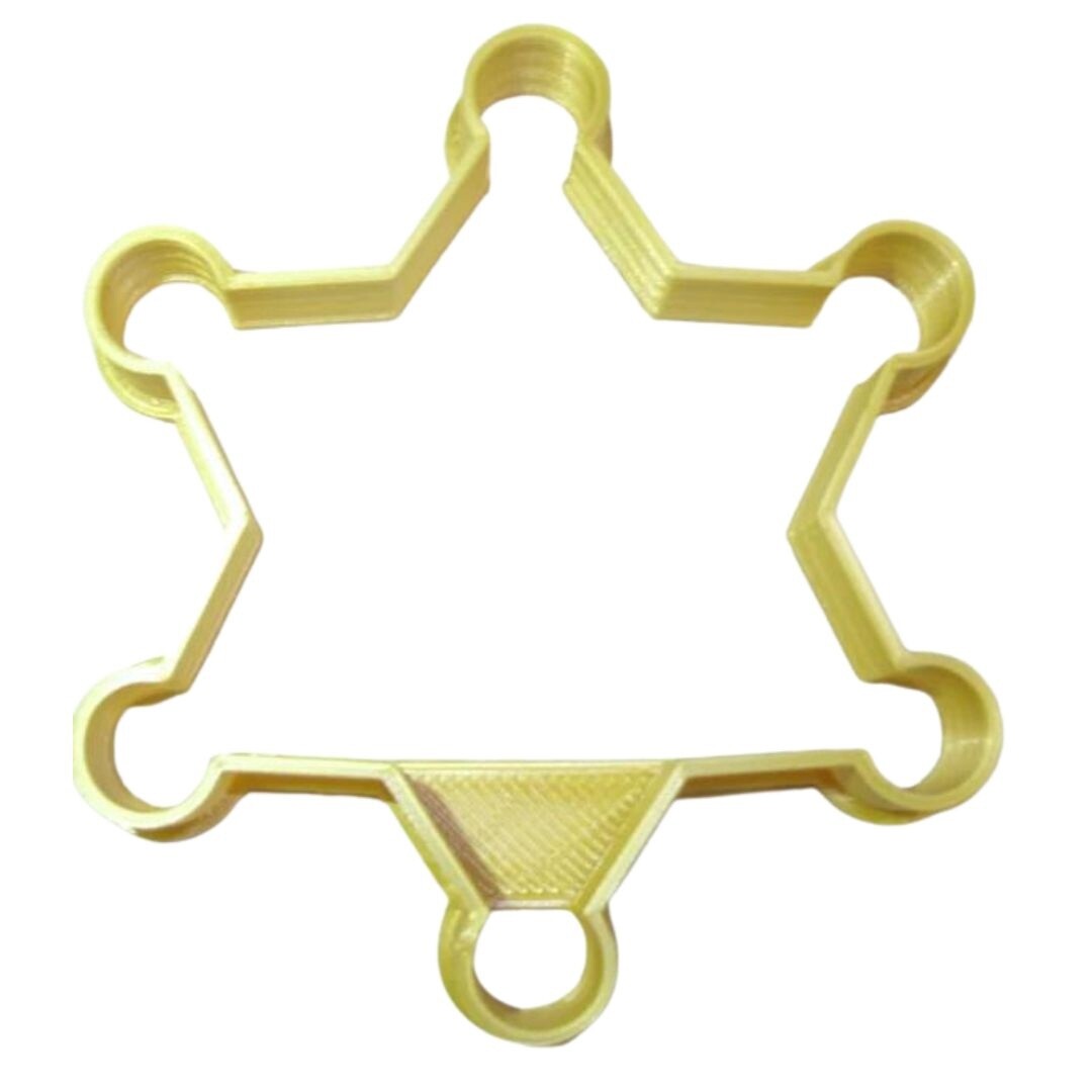 Sheriff Star 3.25" Cutter