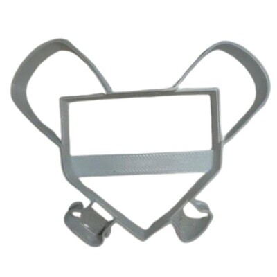 Baseball Home Plate Detailed Cutter