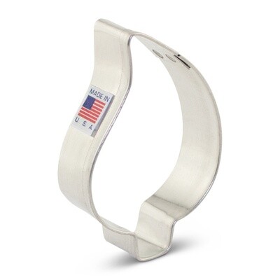 Teardrop Leaf Cutter 2.25”