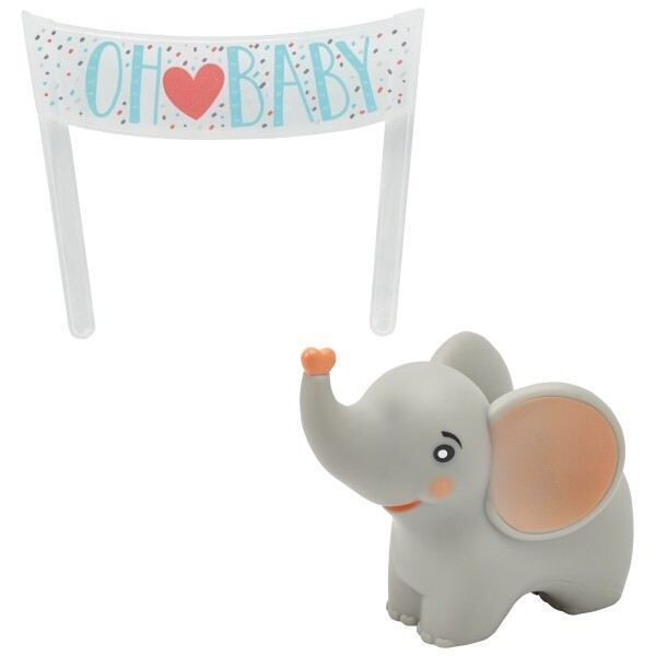 Oh Baby Elephant DecoSet