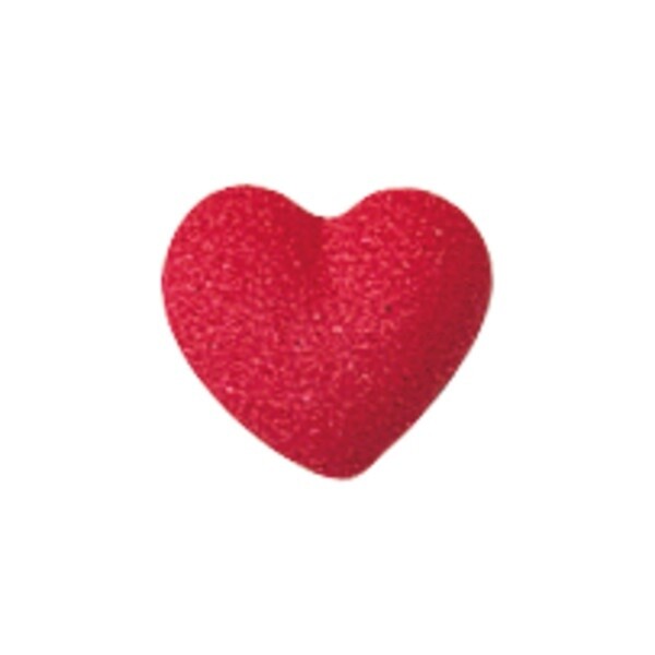 Mini Red Heart Sugars Pk36