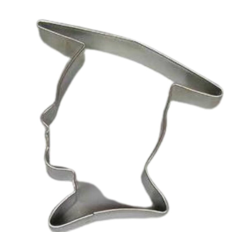 Grad Boy Head 4.25" Cutter