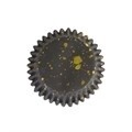 Black &amp; Gold Fleck Foil Baking Cups/30
