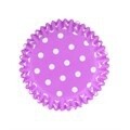 Purple Polka Dot Baking Cups/30