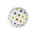 Stars Foil Baking Cups/30